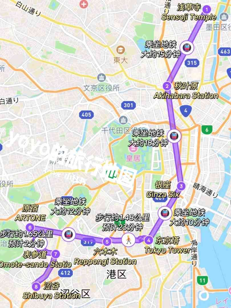 Perfect One-Day Tokyo Itinerary: Efficient Sightseeing Route Without Backtracking