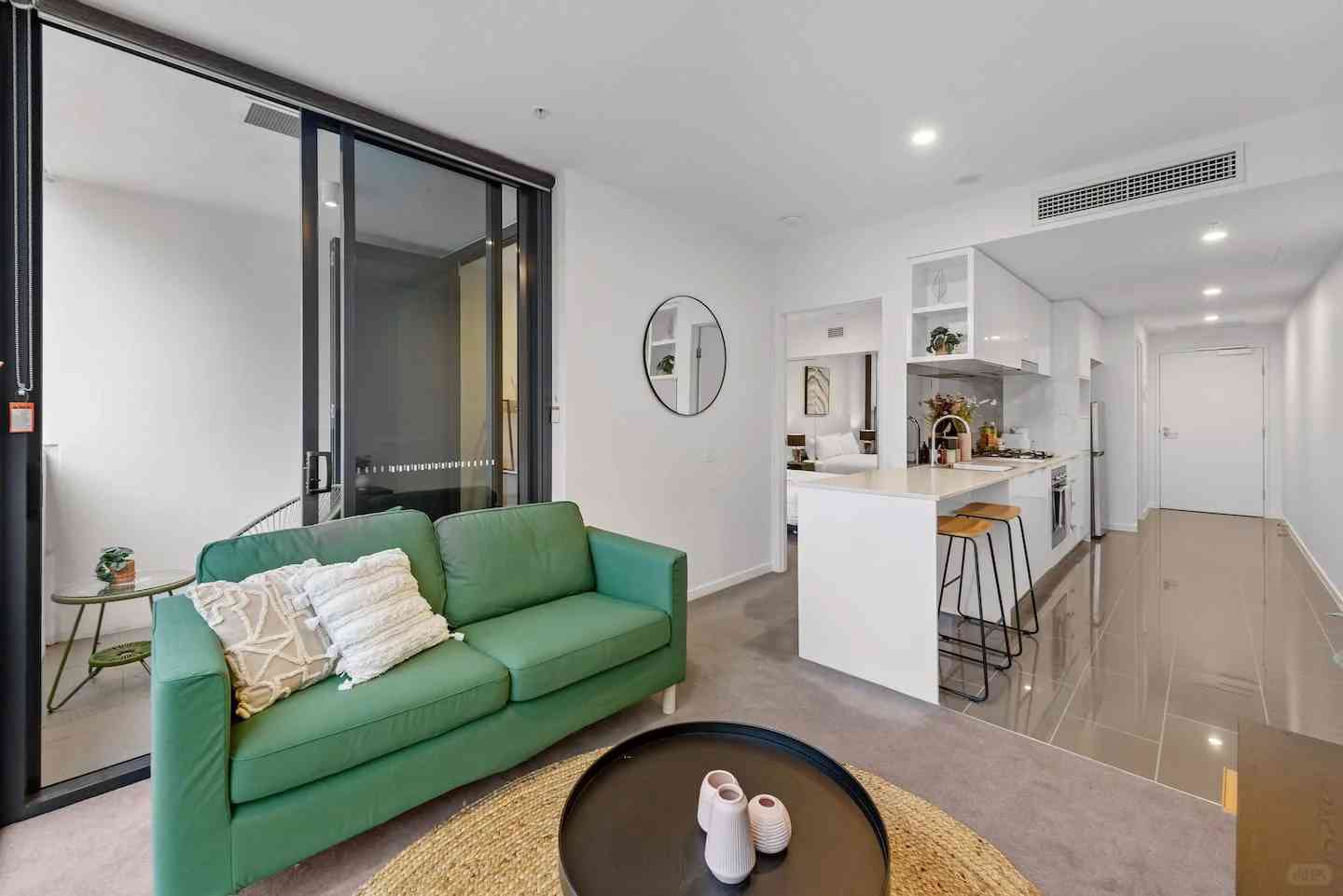 Découvrez des Appartements Idéaux de Type 1B1B à South Brisbane avec Vues sur le Balcon