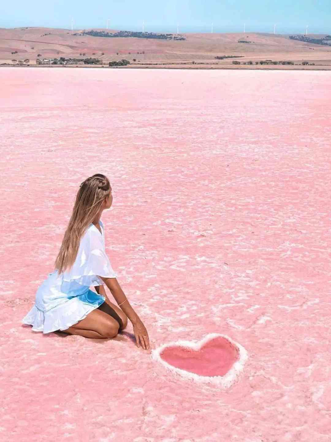 Discover the Breathtaking Beauty of Australia's Pink Lake: A Must-See Natural Wonder