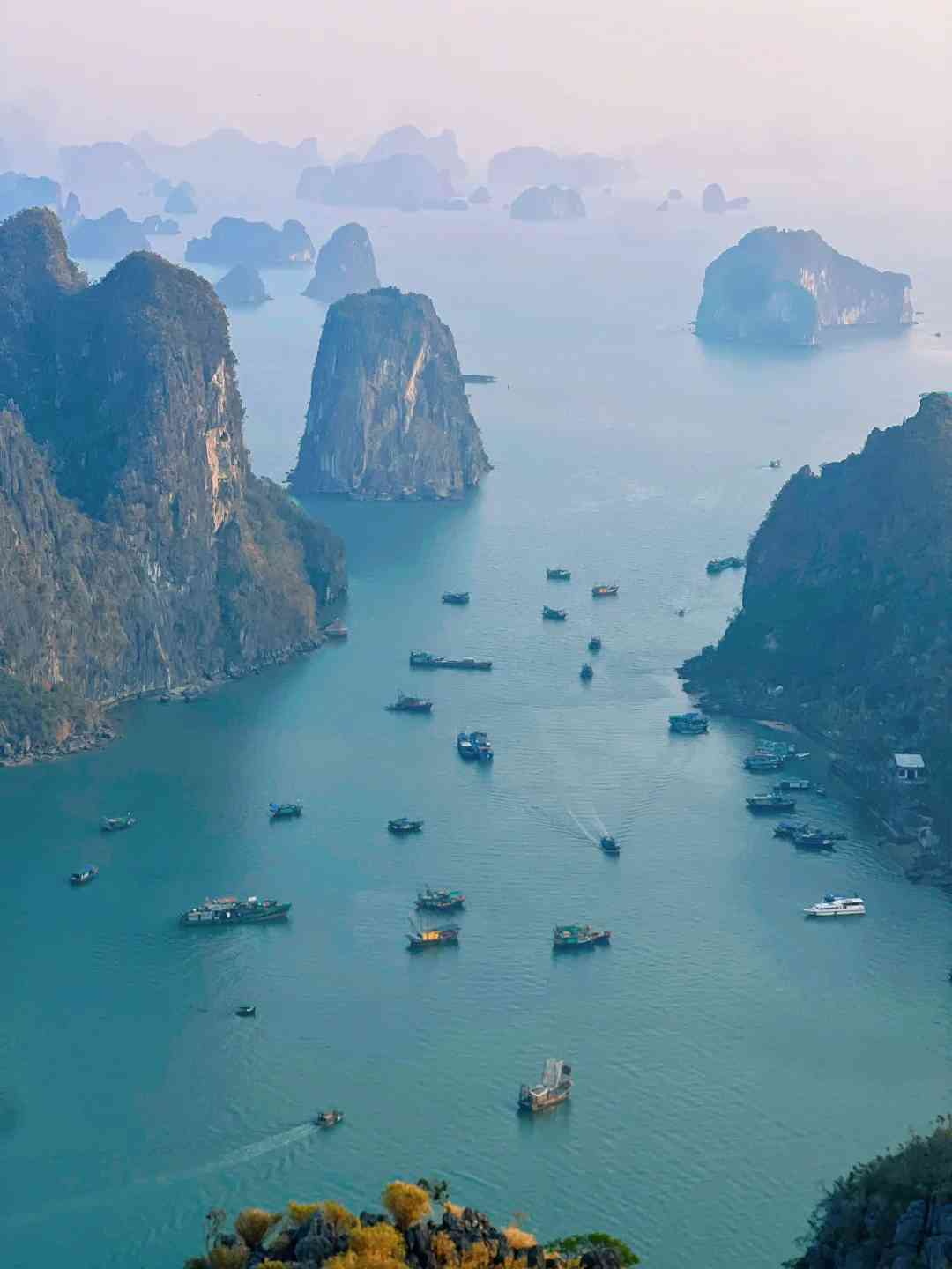 Discover the Thrill: Climb Poetry Mountain in Halong Bay for Stunning Sea and Yadan Views