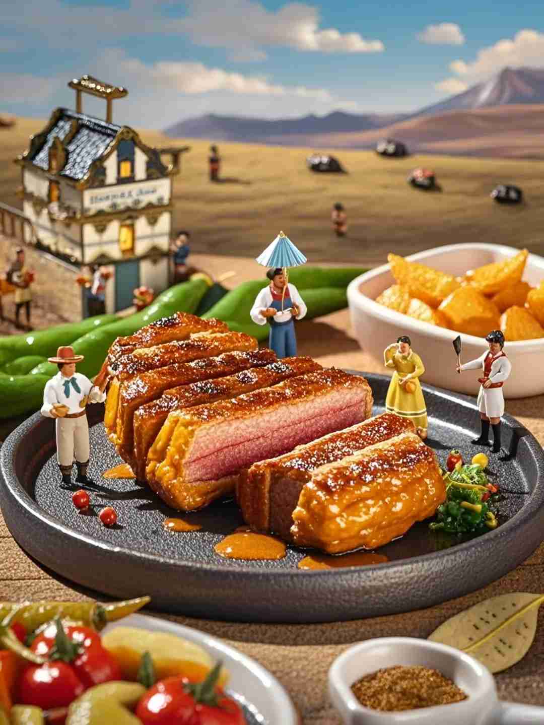 Explore Authentic Argentinian Barbecue (Asado) with AI Food Poster Designs