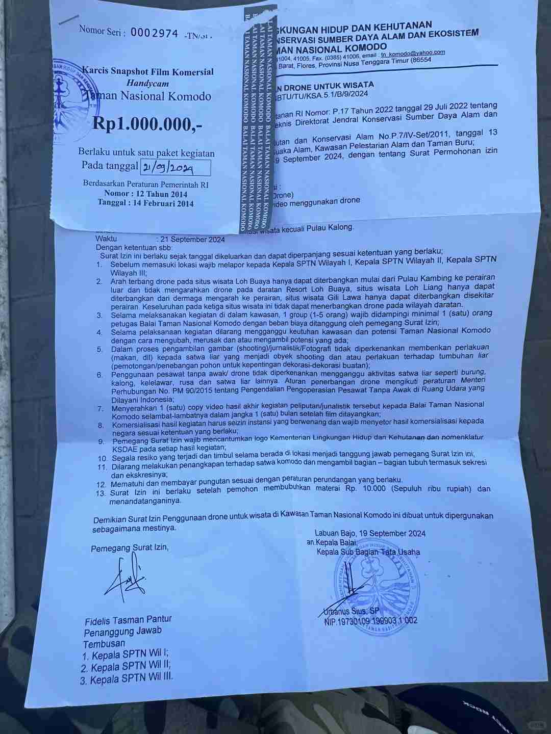 Explore Komodo Safely: Get Your Drone Permit 2 Days Before Visiting National Park