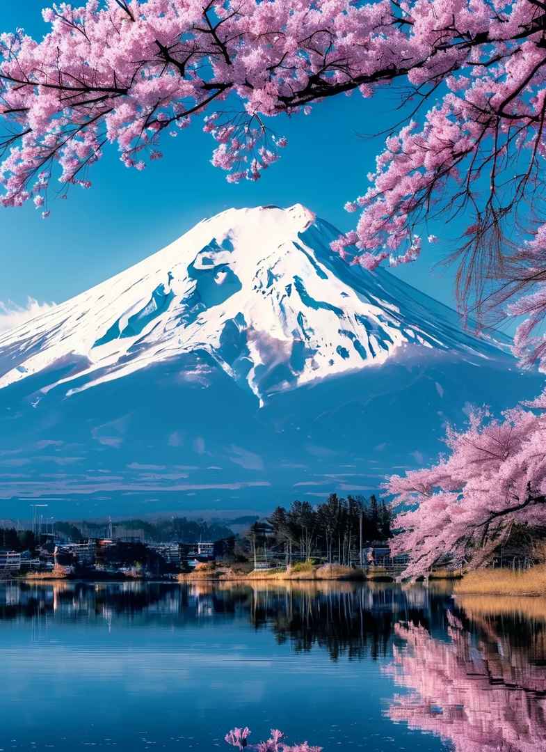 Stunning Cherry Blossoms Reflecting Mount Fuji: Best Spring Photography Spots & Viewing Tips