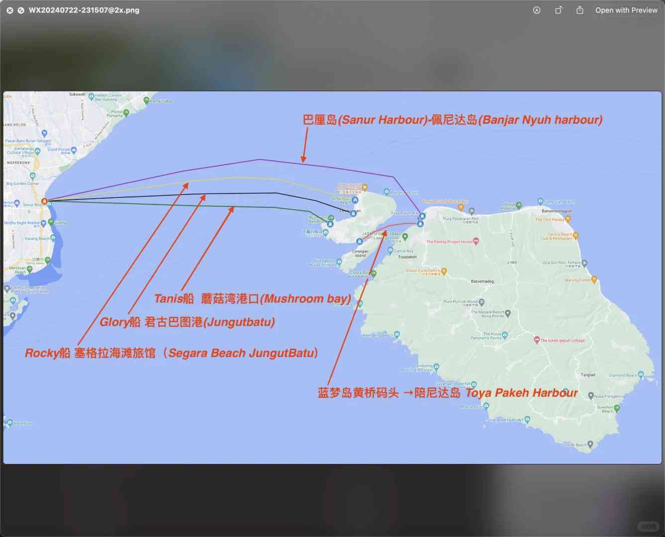 Guia Definitivo: Um Mapa para Todas as Rotas de Barco em Bali e Dicas para Ilhas Fluviais